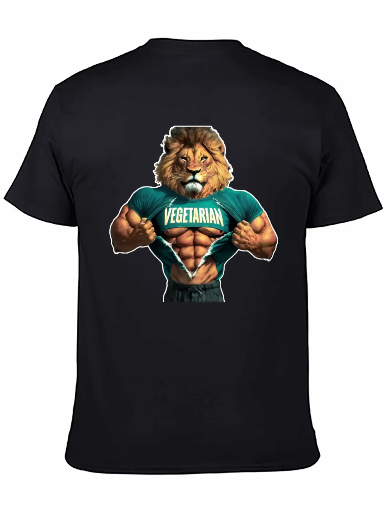 "Roaring Elegance: Lionn Design Unleashed" Modern Fit Casual T-Shirt – Clean And Versatile Design
