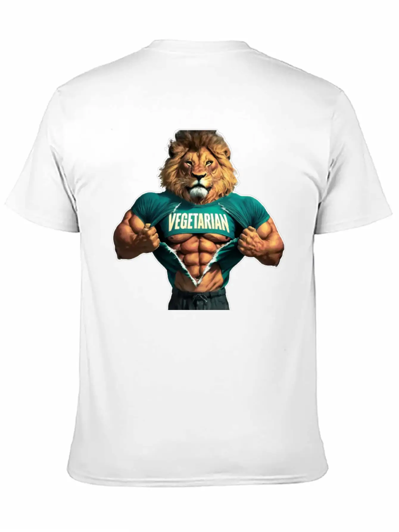 "Roaring Elegance: Lionn Design Unleashed" Modern Fit Casual T-Shirt – Clean And Versatile Design