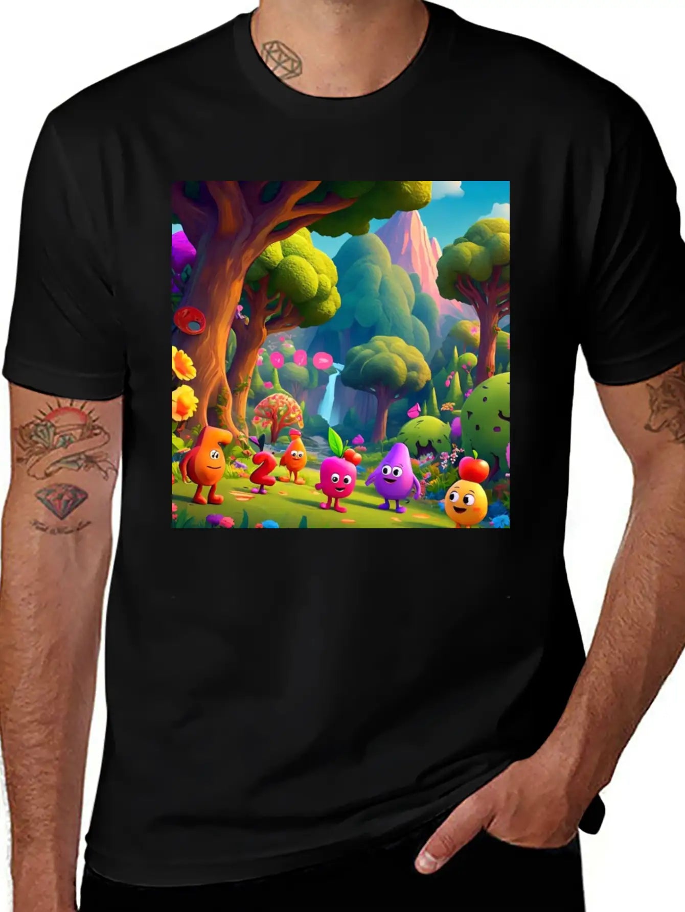 "Step Into A New Dimension Of Style With Our Dynam Breathable Graphic T-Shirt – Perfect For Casual Days