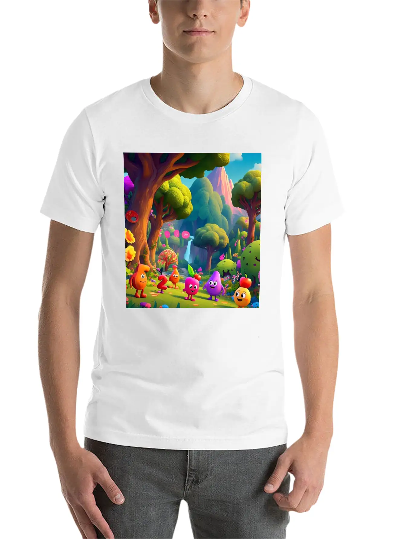 "Step Into A New Dimension Of Style With Our Dynam Breathable Graphic T-Shirt – Perfect For Casual Days