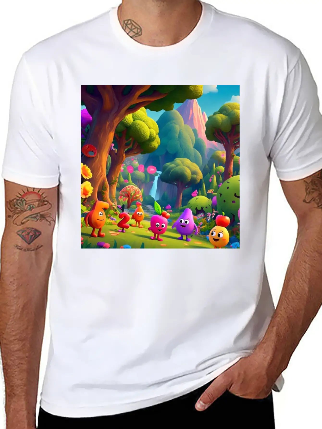 "Step Into A New Dimension Of Style With Our Dynam Breathable Graphic T-Shirt – Perfect For Casual Days