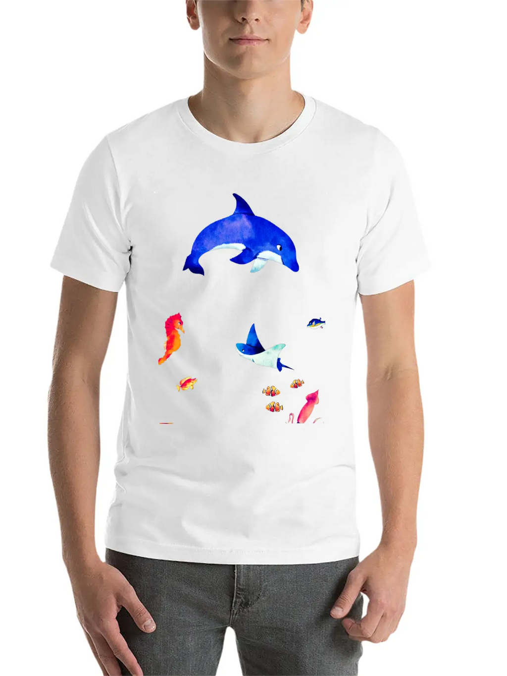 "The Echos" Breathable Graphic T-Shirt – Perfect For Casual Days