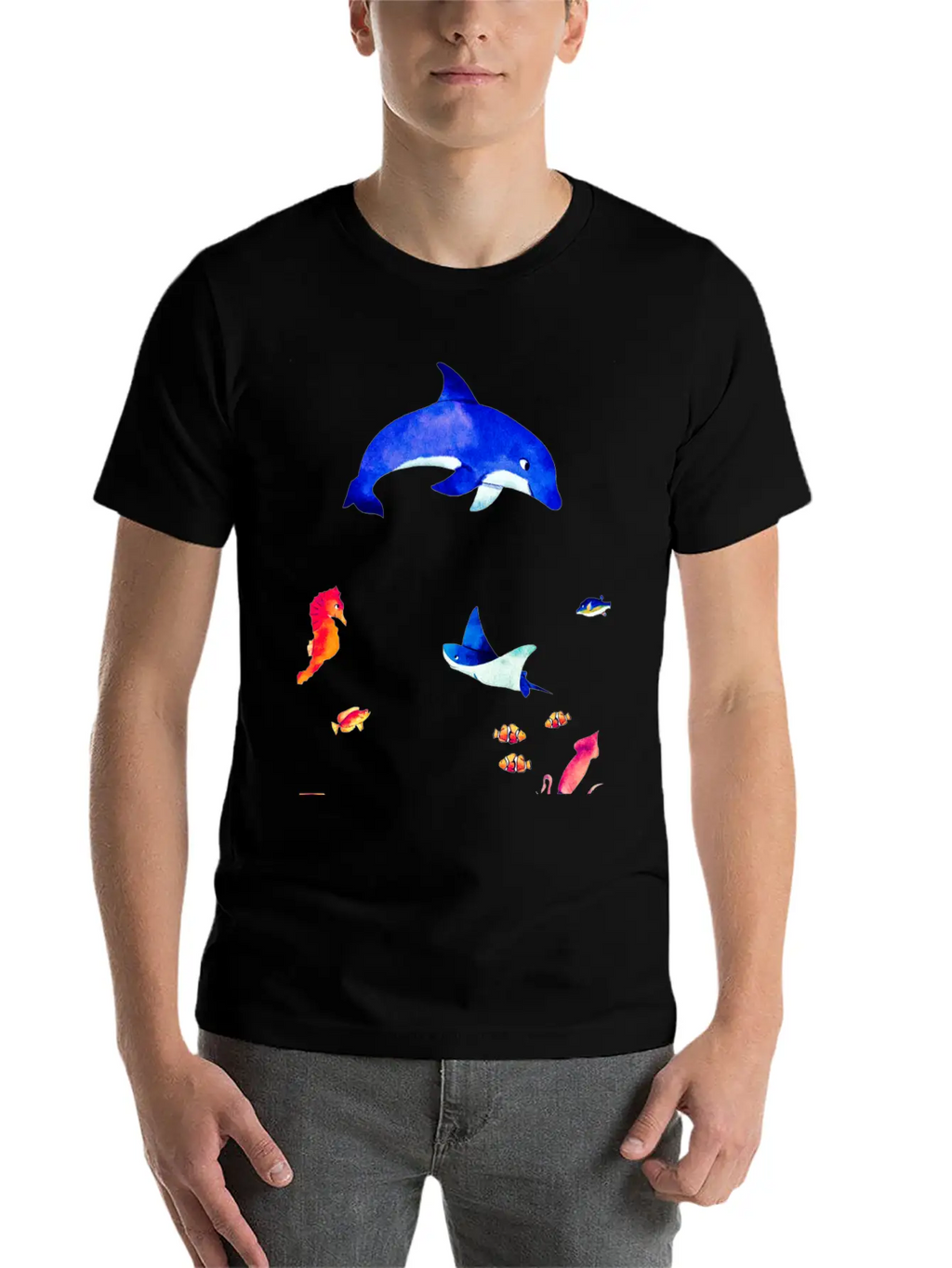 "The Echos" Breathable Graphic T-Shirt – Perfect For Casual Days